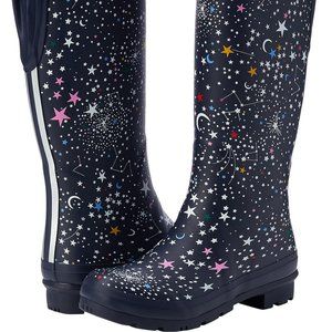 Joules Women's French Navy Stars Molly Welly Rain Boots